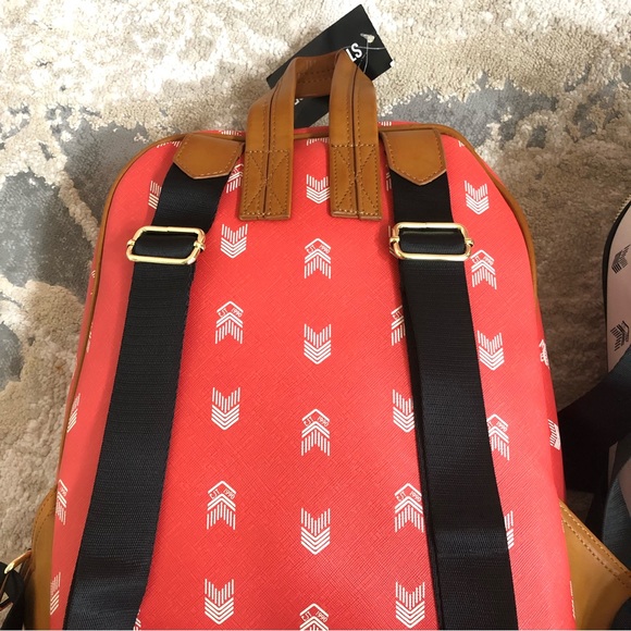 NWT Steve Madden Bscuti Backpack coral white - Picture 12 of 15